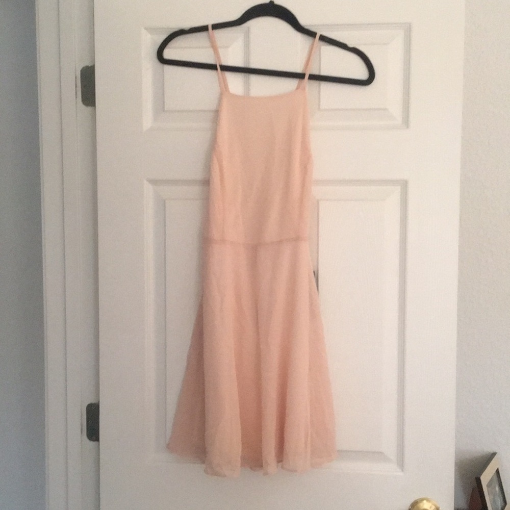 LuLus Letter of Love Backless Skater Dress